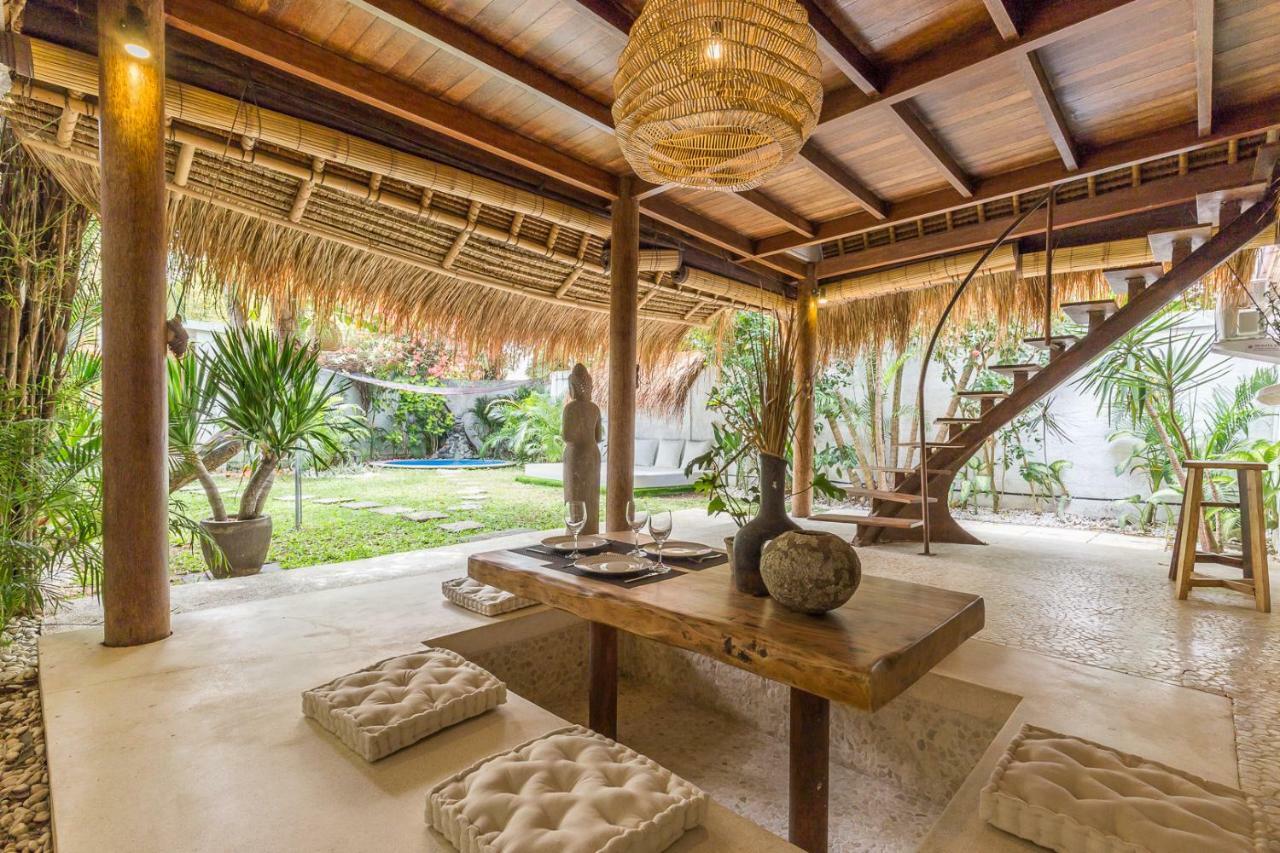 Villa Eco Bamboo Bungalow 4 à Canggu Extérieur photo